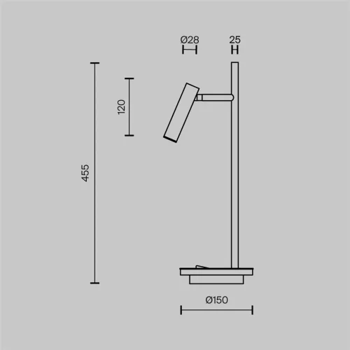 Настольный светильник Estudo 3000К 9Вт (Белый) - фото 10
