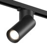 DK6080-BK Трековый светильник IP 20, 15 Вт, GU10, черный, алюминий.