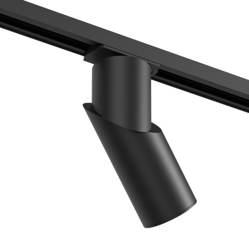 DK6080-BK Трековый светильник IP 20, 15 Вт, GU10, черный, алюминий. Фото 4