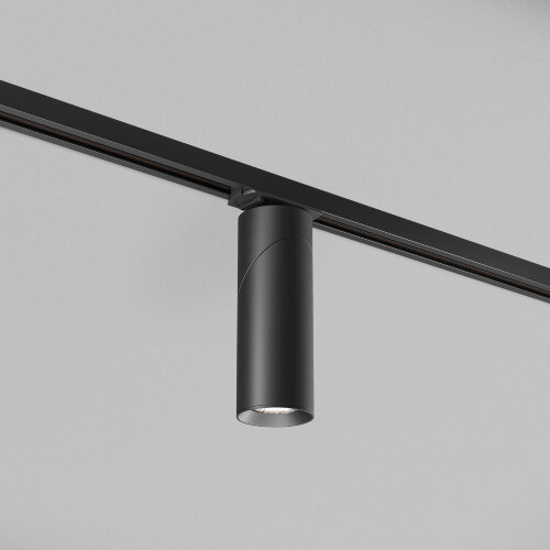 DK6080-BK Трековый светильник IP 20, 15 Вт, GU10, черный, алюминий. Фото 3