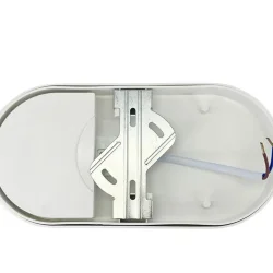 Светильник светодиодный WP 15 C 12W OP 840 W10L22 WH 220х106х60мм 12Вт 4000К IP65 ЖКХ овал. пылевлагозащ. бел. Русский Свет 15071524499