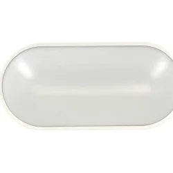 Светильник светодиодный WP 15 C 12W OP 840 W10L22 WH 220х106х60мм 12Вт 4000К IP65 ЖКХ овал. пылевлагозащ. бел. Русский Свет 15071524499