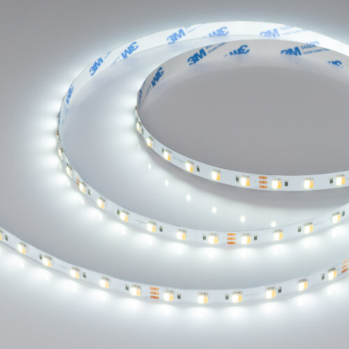 Светодиодная лента RT-В60-10mm 24V White-MIX 2Ch (14.4 W/m, IP20, 5060, 5m) (Arlight, Изменяемая ЦТ) 025214(1) - фото 2