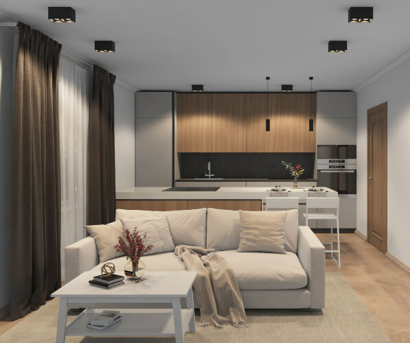 DK3035-BK Светильник накладной IP 20, 10 Вт, GU5.3, LED, черный, пластик. Фото 6