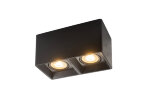 DK3035-BK Светильник накладной IP 20, 10 Вт, GU5.3, LED, черный, пластик. Фото 3