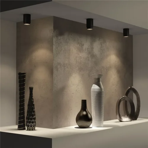 Потолочный светодиодный светильник Cors 25032/LED 10W 4200K чёрный - фото 3