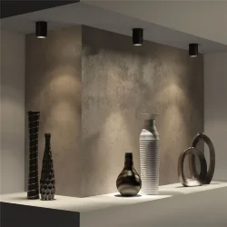 Потолочный светодиодный светильник Cors 25032/LED 10W 4200K чёрный (062384)