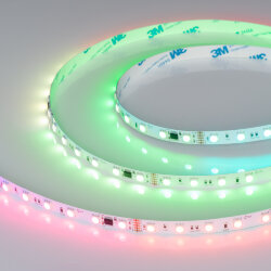 Светодиодная лента DMX-В60-10mm 24V RGB-РХ6 (14 W/m, IP20, 5060, 5m) (Arlight) 039183