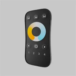 Пульт для светодиодной ленты MIX 4 зоны (Черный)