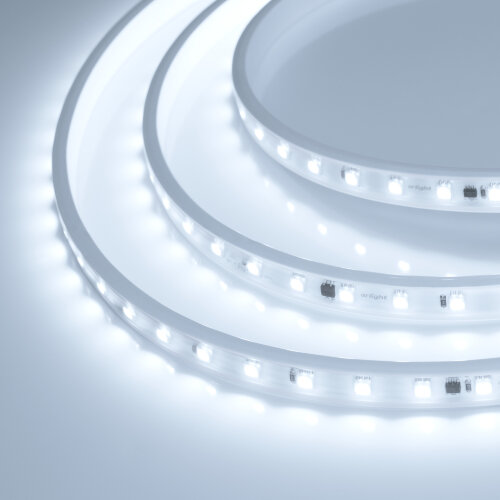 Светодиодная лента герметичная ARL-PV-B54-15.5mm 230V White6000 (8 W/m, IP65, 5060, 10m) (Arlight) - фото 1