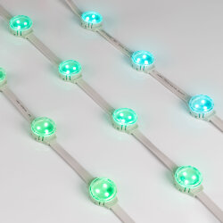 Модуль управляемый SOLEX-SPI-3535-3-12V RGB 120deg (D30х16mm, 0.75W, IP67) (Arlight, Пластик, 3 года) 029240