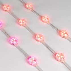 Модуль управляемый SOLEX-SPI-3535-3-12V RGB 120deg (D30х16mm, 0.75W, IP67) (Arlight, Пластик, 3 года) 029240