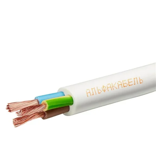 Провод ПВСнг(А)-LS 3х1 380В Б (бухта) (м) АЛЬФАКАБЕЛЬ 12861 - фото