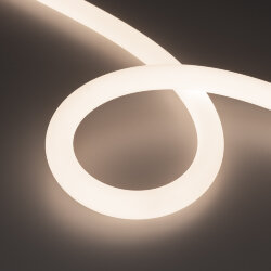 Светодиодная лента герметичная MOONLIGHT-SIDE-FP-Х1088-D25mm 24V Day4000 (20 W/m, IP65, 5m, wire х1) (Arlight, Вывод боковой, 3 года) 038867