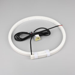Светодиодная лента герметичная NOVA-ТОР-PU-А120-16х15mm 24V Warm3500 (10 W/m, IP68, 1m, wire х1) (Arlight, Полиуретан) 050603