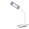 TLD-545 Grey-White-LED-350Lm-3500K Светильник настольный, 4W, Механический выключатель, Серый с белым - фото 3