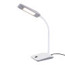 TLD-545 Grey-White-LED-350Lm-3500K Светильник настольный, 4W, Механический выключатель, Серый с белым - фото 7