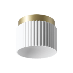 Светильник WOLTA WSL-GX53/19WG под лампу GX53 Белый / Золотой MUSE