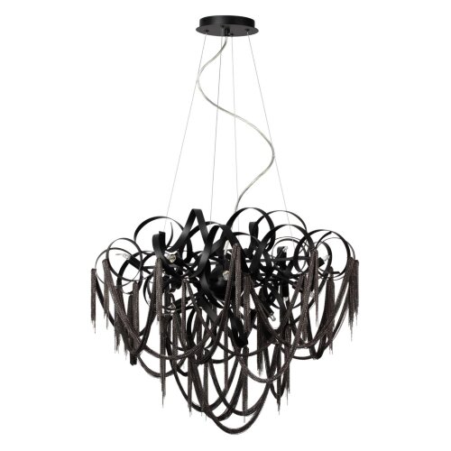 Люстра «ODEON LIGHT» 5067/12, серия: CHAINY (крепление на планке). Фото 1.