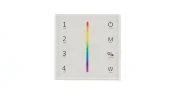 Сенсорная панель T24 White IC78 (RGBW/RGB, 4 zone, RF 2.4GHz, 3VDC(AAAx2)) - фото I