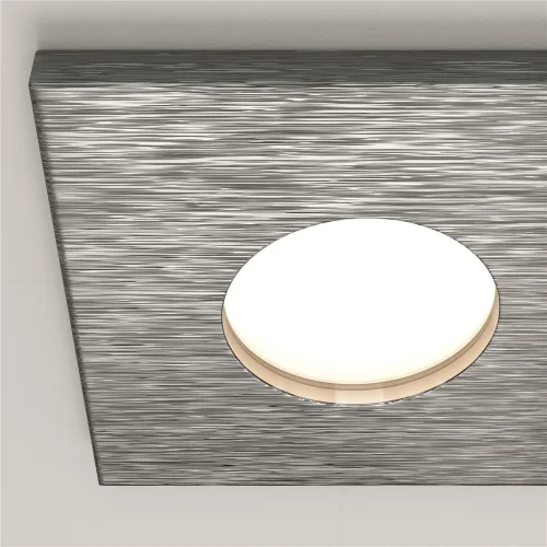 Встраиваемый светильник Technical DL083-01-GU10-SQ-S (Серебро) - фото 11