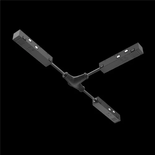 Коннектор питания Т-образный Exility черный (Черный) TRA034CWT-42B - фото 6