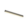 DK5751-DN Светильник для трека SHINE LINEAR со светодиодом, L301*W19*H27, 48V DC, 12W, RA?90, 3000K, IP20, темный никель, алюминий. Фото 3