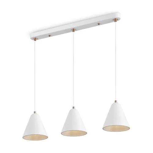 Подвесной светильник Freya FR8004PL-03WG (Белый с Золотом) - фото 2