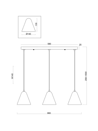 Подвесной светильник Freya FR8004PL-03WG (Белый с Золотом) - фото 11