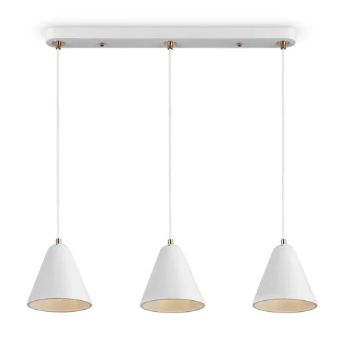 Подвесной светильник Freya FR8004PL-03WG (Белый с Золотом) - фото 7