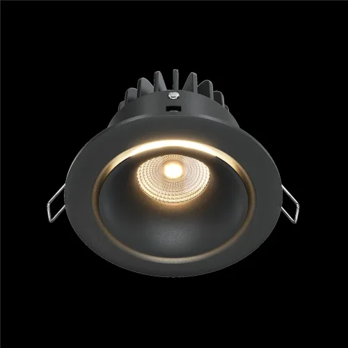 Встраиваемый светильник Yin 3000K 1x12Вт 60° Dim Triac (Черный) - фото 10