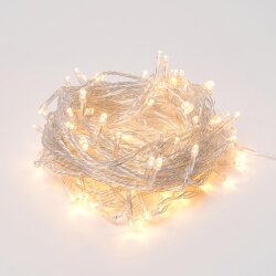 ULD-S2500-225-STK WARM WHITE IP20 Гирлянда светодиодная, 25м, Соединяемая, 225 светодиодов, Теплый белый свет, Провод прозрачный
