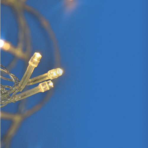 ULD-S2500-225-STK WARM WHITE IP20 Гирлянда светодиодная, 25м, Соединяемая, 225 светодиодов, Теплый белый свет, Провод прозрачный - фото 9