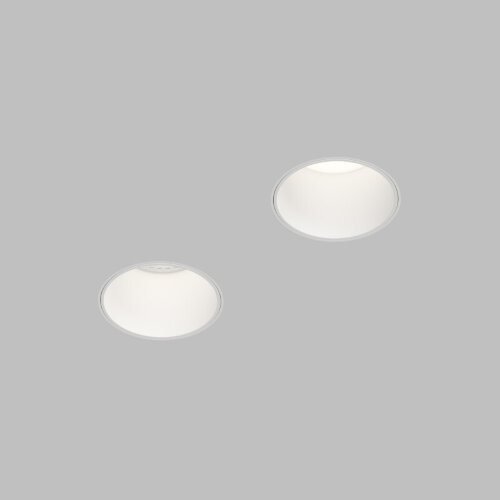 DK2146-WH Встраиваемый светильник для ГКЛ SPOT HIDE, до 15 Вт LED, GU10, IP20, алюминий, белый. Фото 5