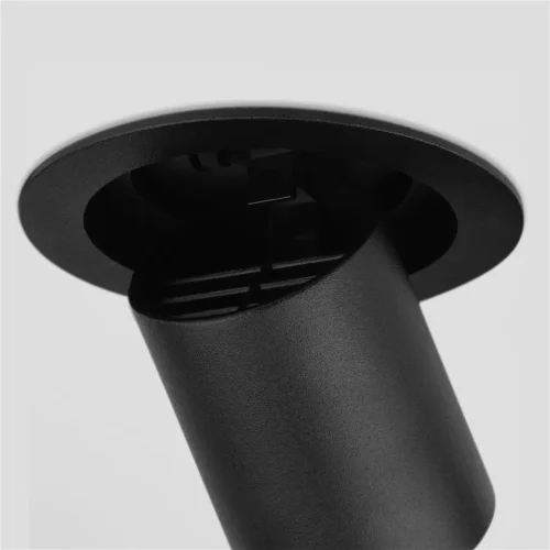 Встраиваемый точечный светодиодный светильник 9917 LED 10W 4200K черный матовый - фото 4