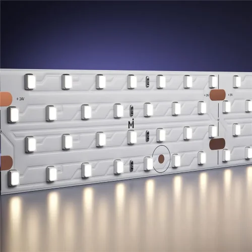 Светодиодная лента Ultra 24В 2835 30Вт/м 3000К 2,5м IP 20 201117 (Белый) - фото 2