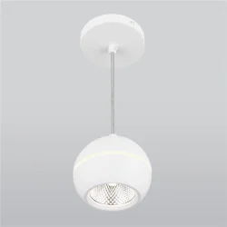 Подвесной светодиодный светильник DLS023 9W 4200K белый (047774)