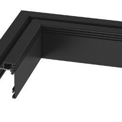 Коннектор угловой потолочный SY Черный Муар ,Серебро, SY-601901-CN-BLMR-PCB 016478