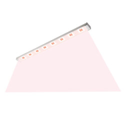 ULT-P71B-100W-SPFB-L105-K IP54 WHITE WINTERGARDEN LINKABLE Светильник светодиодный накладной, Спектр для фотосинтеза, Корпус белый, Угол 60 градусов