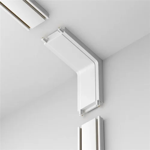 Коннектор питания внутренний Radity белый (Белый) - фото 6