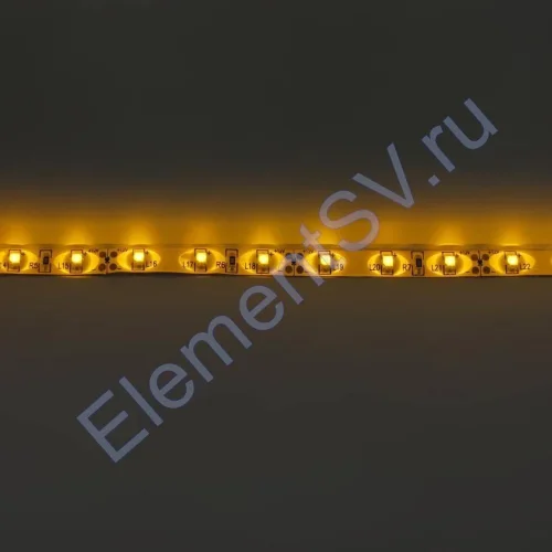 Светодиодная лента Standart PRO class, 3528, 60 led/m, Yellow, 12V, IP65 - фото 3.