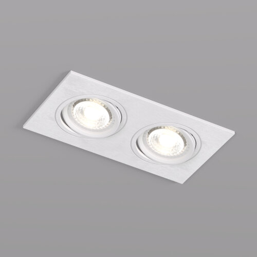 DK3022-WH Встраиваемый светильник, IP 20, 10 Вт, GU5.3, LED, белый, пластик.