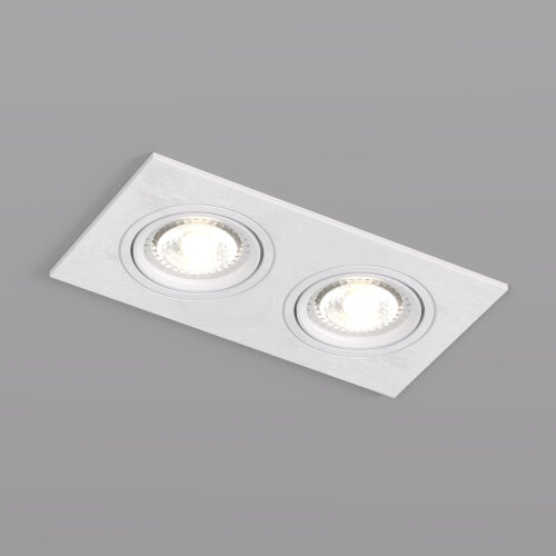 DK3022-WH Встраиваемый светильник, IP 20, 10 Вт, GU5.3, LED, белый, пластик. Фото 2