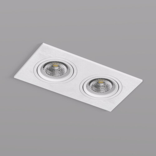 DK3022-WH Встраиваемый светильник, IP 20, 10 Вт, GU5.3, LED, белый, пластик. Фото 3