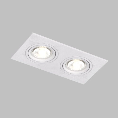 DK3022-WH Встраиваемый светильник, IP 20, 10 Вт, GU5.3, LED, белый, пластик. Фото 2