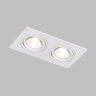 DK3022-WH Встраиваемый светильник, IP 20, 10 Вт, GU5.3, LED, белый, пластик.
