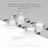DK3022-WH Встраиваемый светильник, IP 20, 10 Вт, GU5.3, LED, белый, пластик. Фото 4