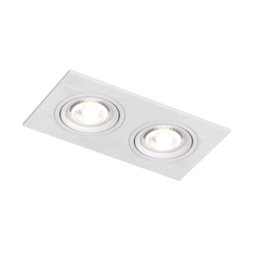 DK3022-WH Встраиваемый светильник, IP 20, 10 Вт, GU5.3, LED, белый, пластик. Фото 7