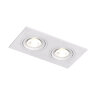 DK3022-WH Встраиваемый светильник, IP 20, 10 Вт, GU5.3, LED, белый, пластик. Фото 7