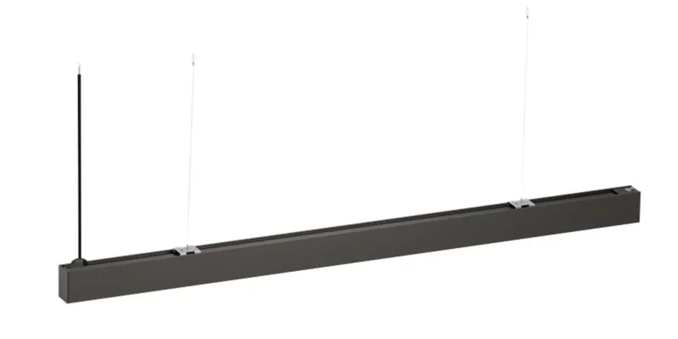 Светильник светодиодный ДПО OF 20 S 46 OP 940 L1200 STW1 BK DP 1150х50х75мм 42Вт 4000К IP20 Ra90 подвесной линейный черн. Русский Свет 11112024525 - фото 2